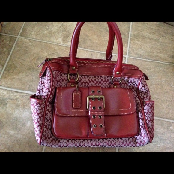 Coach Handbags - Authentic coach monogram purse