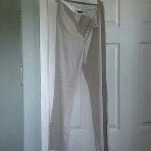 Cream dress pants & summer tank for @barnold1987