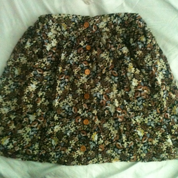 Floral skirt