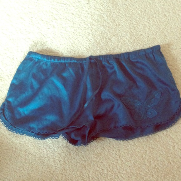 Silk Aerie pajama shorts
