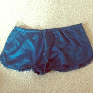 Silk Aerie pajama shorts