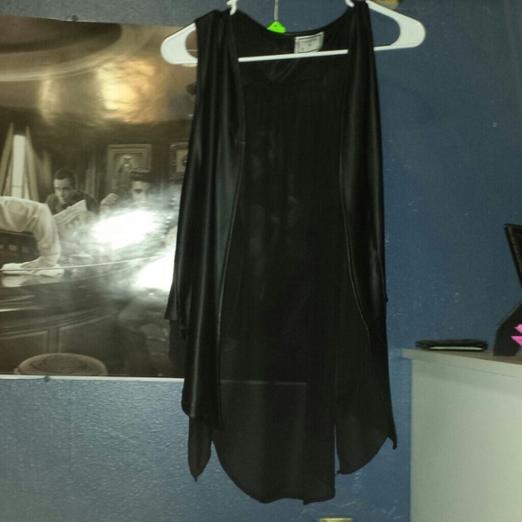 pleather cardigan 2for12