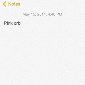 Pink crb