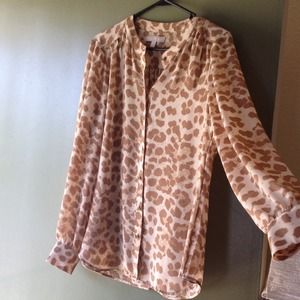 Extremely classy, semi-sheer blouse.