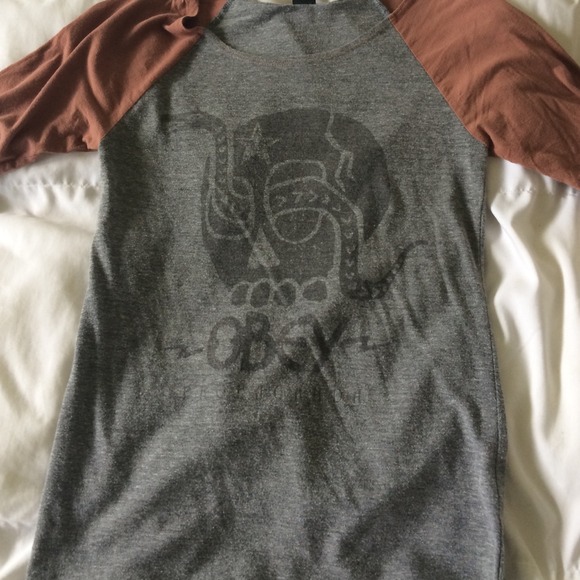 Obey baseball tee