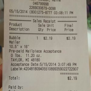 Traded Shipment Confirmation