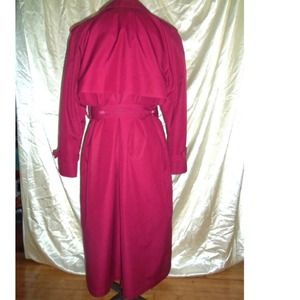London Fog Jackets & Coats - London Fog Raspberry Trench Coat London Fog Jackets & Coats - London Fog Raspberry Trench Coat