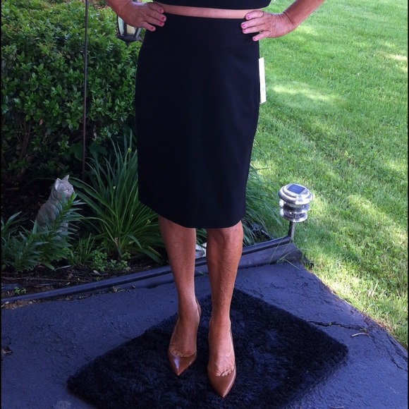 SALE. RAFAELLA PENCIL SKIRT - Picture 3 of 4