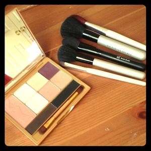Set of 5 makeup brushes