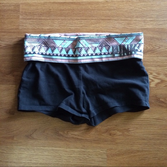 VS Pink Yoga Shorts