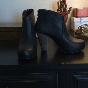 Black booties