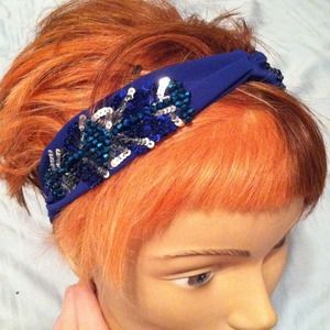 Pink Pewter headband