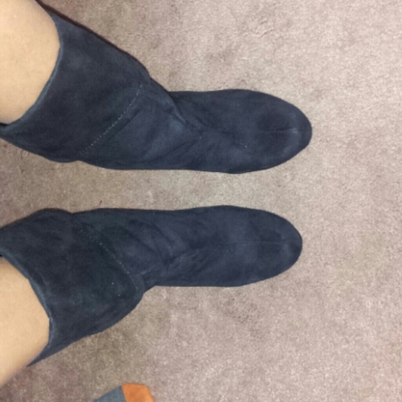 Black Suede Boots