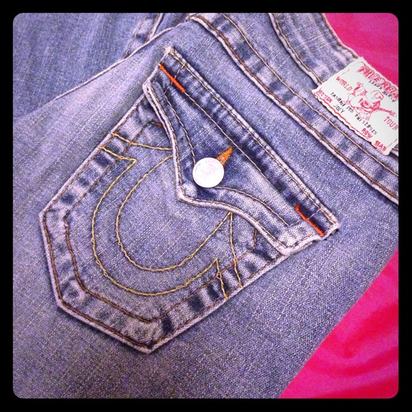 Cute Light Wash True Religion Jeans Size 28
