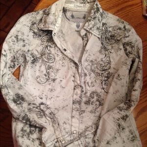 Roar button up women's shirt