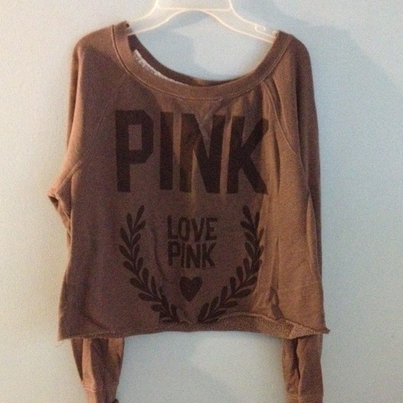 Victoria's Secret crop sweatshirt