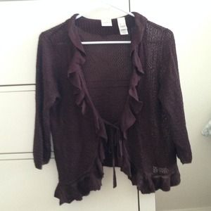 Brown Sweater cardigan