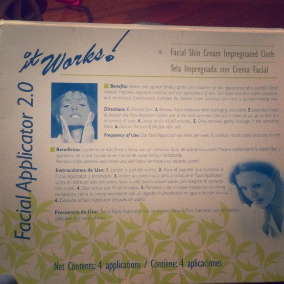 It Works! Facial applicators