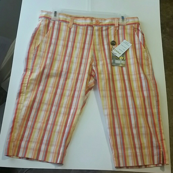 Orange capris