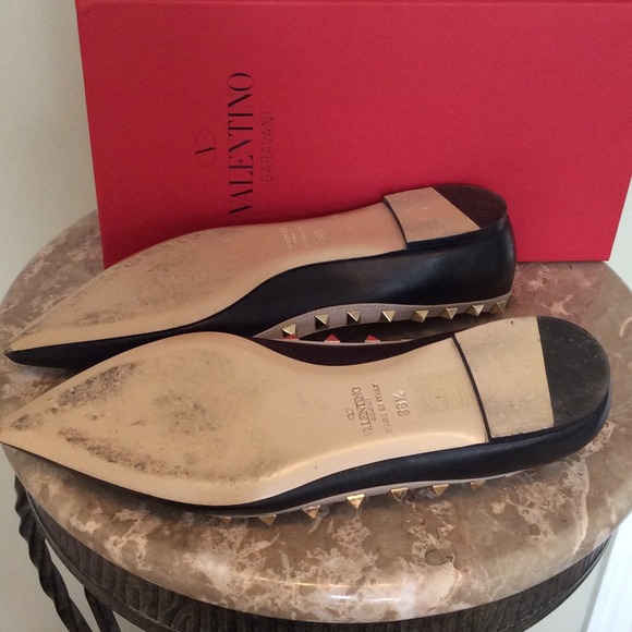 Valentino Rockstud ballet flats 38.5 SOLD - Picture 3 of 4