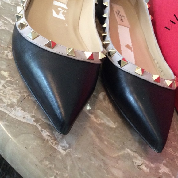 Valentino Rockstud ballet flats 38.5 SOLD - Picture 4 of 4