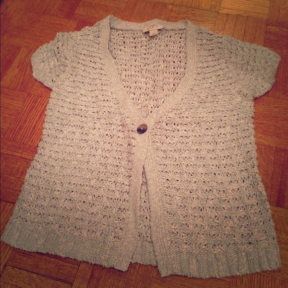 Loft silver cardigan