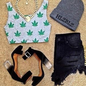 4/20 Weed Tee 😏💚