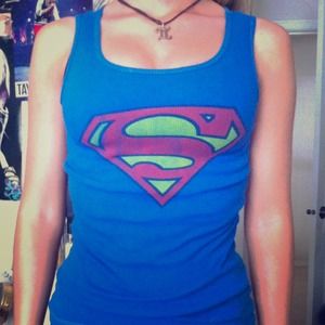 Superman tank top