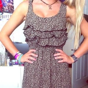 Cheetah Print Dress