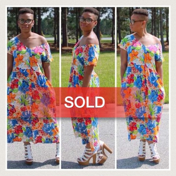 💥New Item💥 Vintage Floral Maxi