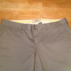 Old navy gray khaki pant