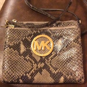 Snake print Michael Kors Crossbody.