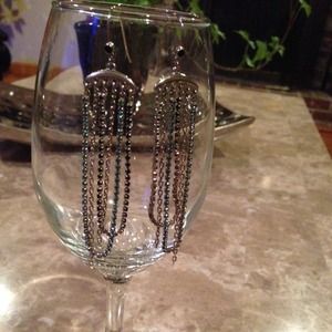 Earrings with blue Swarovski crystals 💎💙