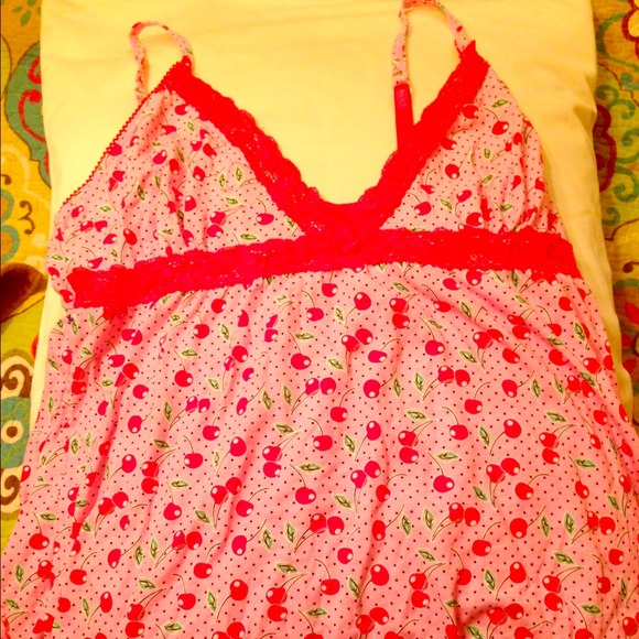 🍒Adorable Cherry Plus Size Teddy 🍒