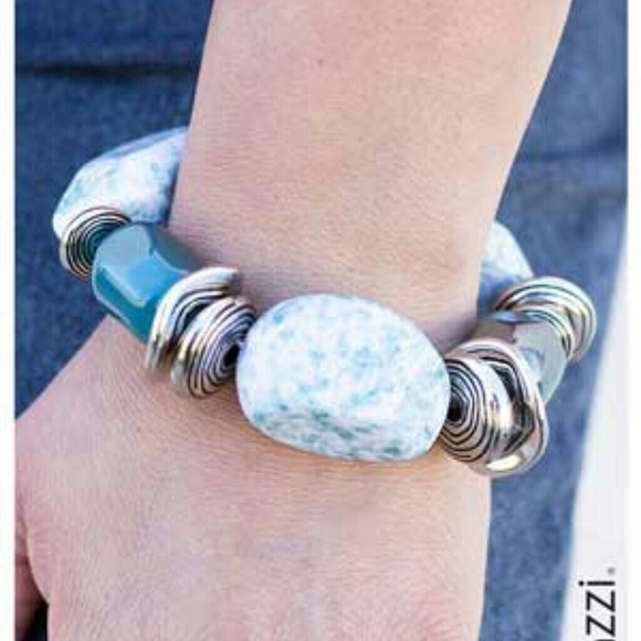 Blue bracelet