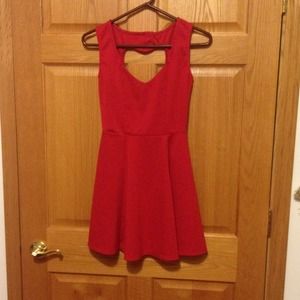 Wet seal dress, heart cutout!