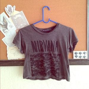 Brandy Melville Nirvana top