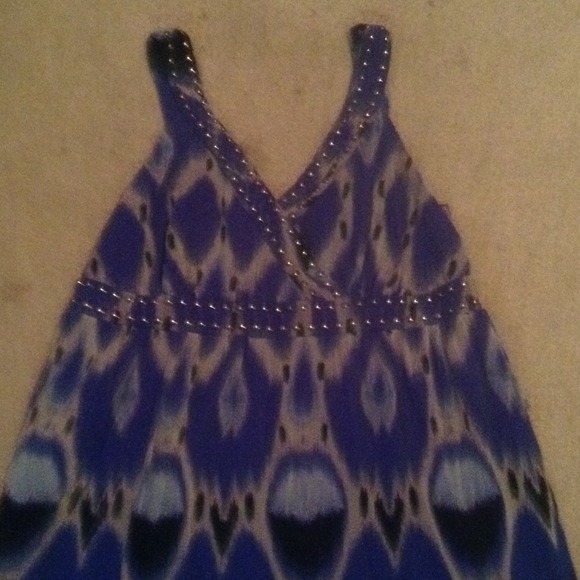 INC Studded Sundress