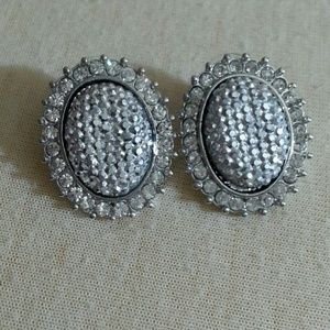 Silver earrings