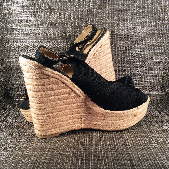 Soda Wedge Platform Espadrilles - Picture 2 of 4