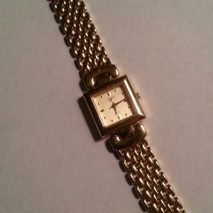 Gold plated watch
