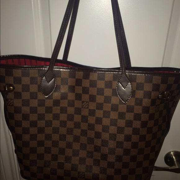 SOLD!! Authentic Damier Ebene Neverfull MM