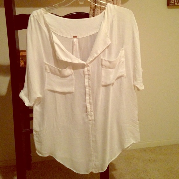 Free People Linen Top