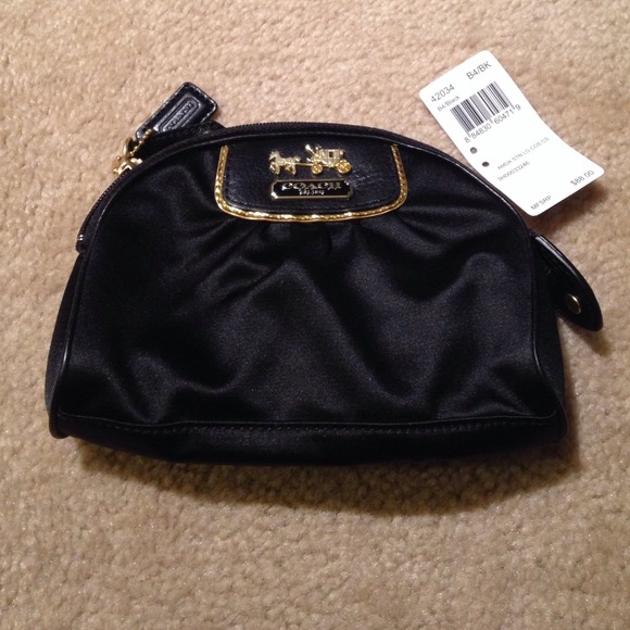 Coach makeup pouch