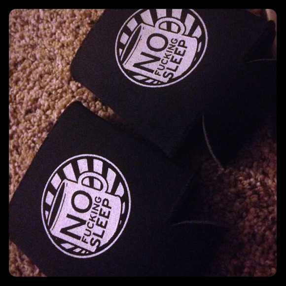No Sleep Records cup holders