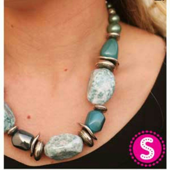 Necklace and earrings