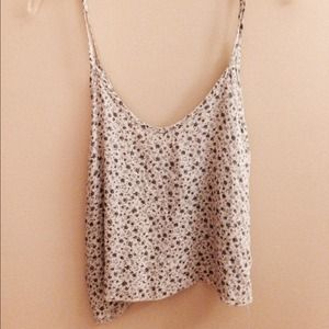 🚫sold🚫 Floral tank top from brandy melville