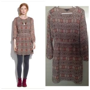 Madewell 3/4 sleeve dress