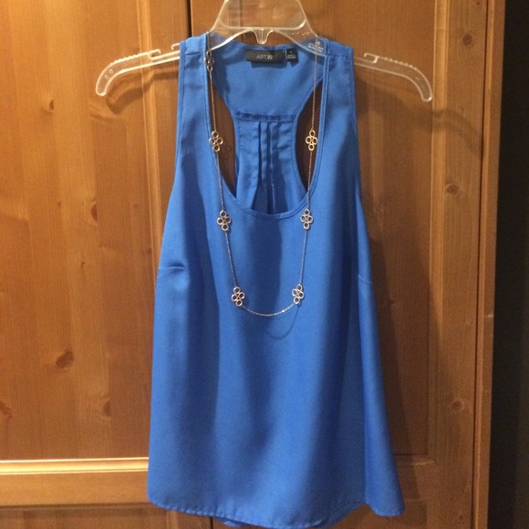 Blue silk