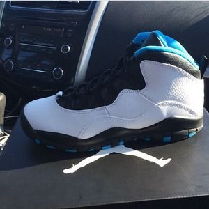 Powder blue jordan retro 10 authentic